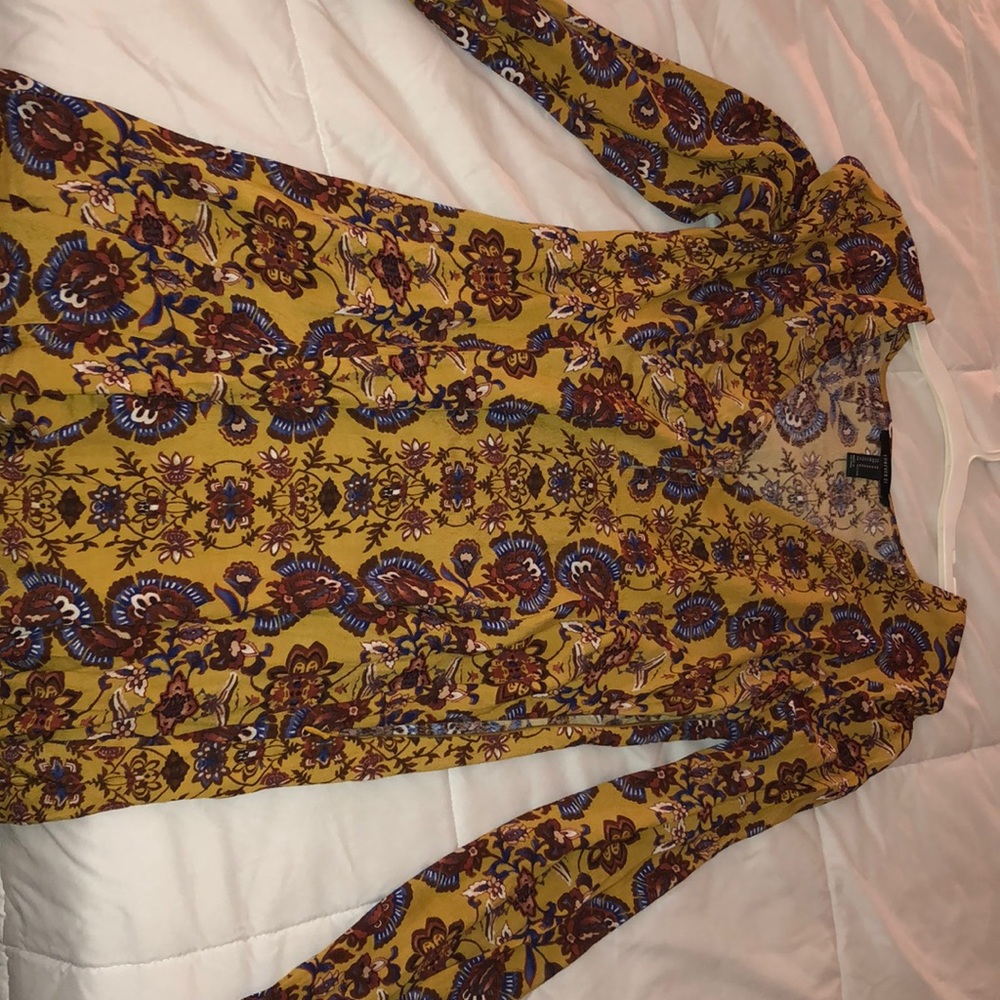 Forever 21 flow-y floral dress